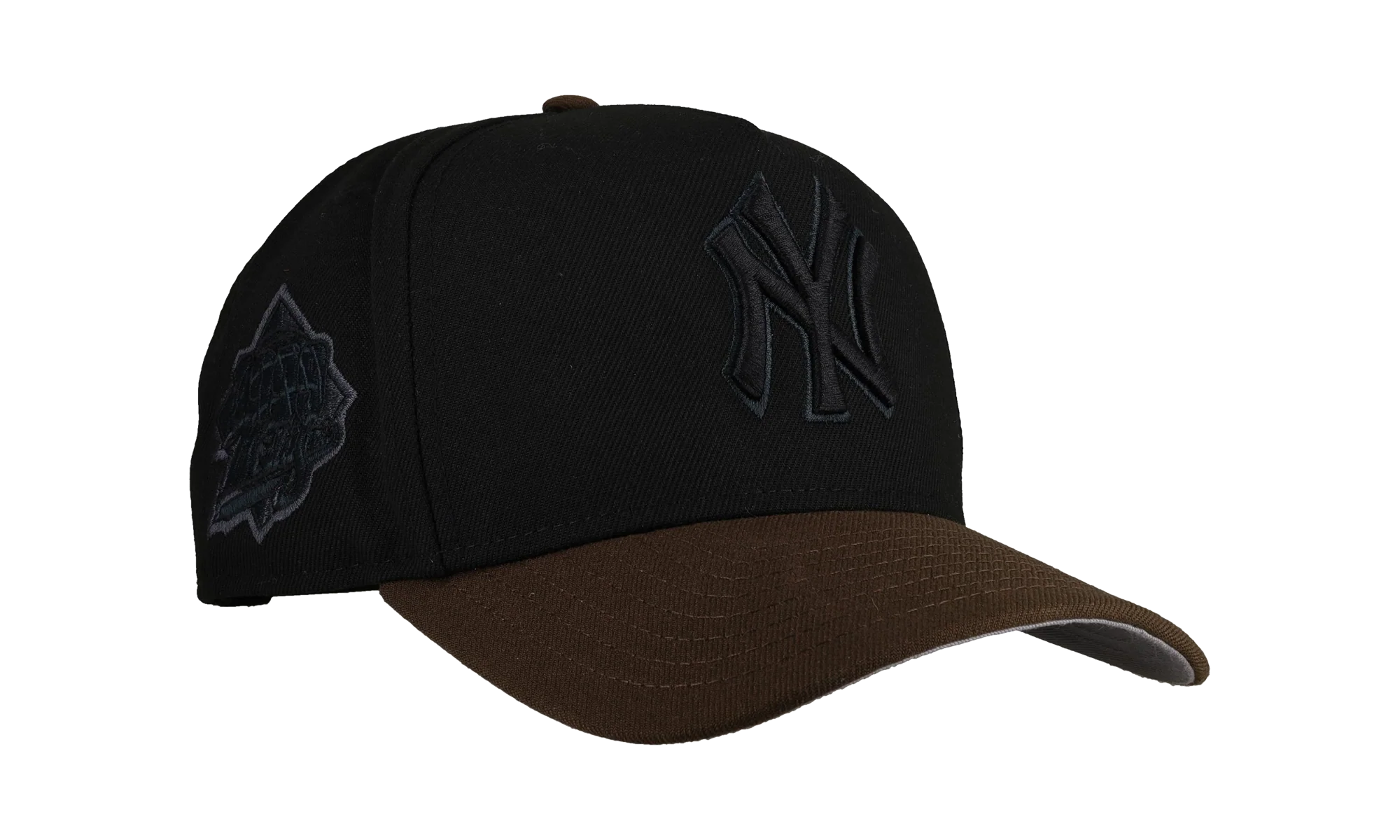 9FIFTY New York Yankees A Frame Snapback Hat "Walnut Blackout" NE340