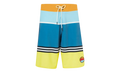 21" Striped 1975 Boardshort "Blue Yellow Color Block" FOA400108 94E