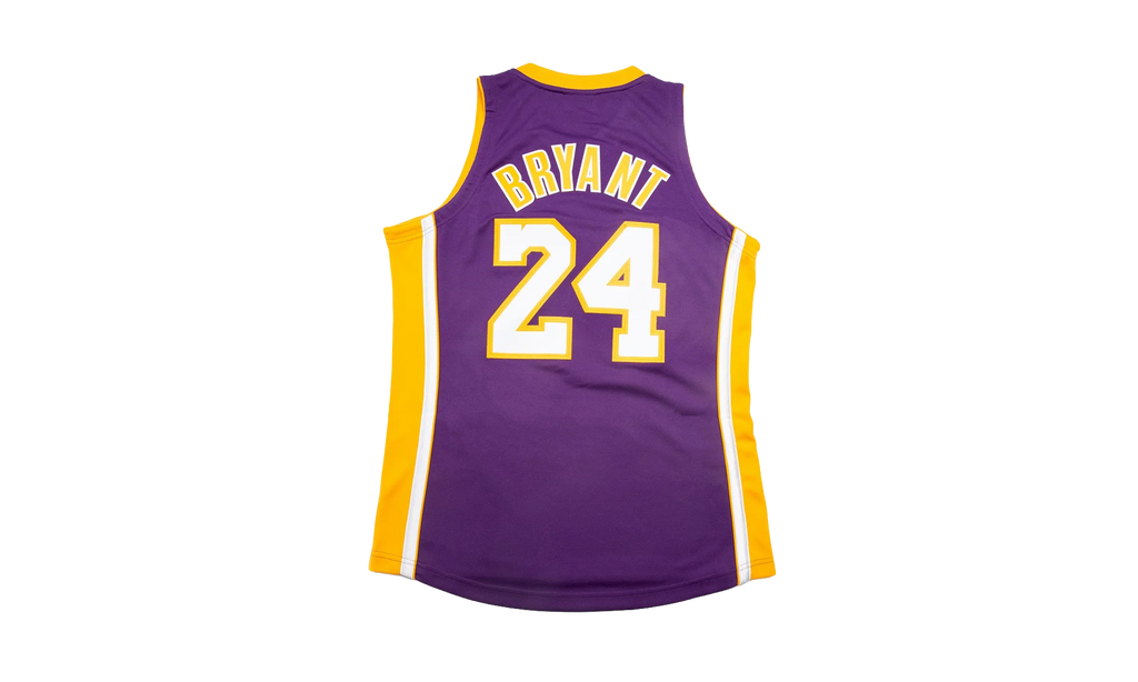 NBA Kobe Bryant Authentic Jersey "2008-09 Los Angeles Lakers - Purple" AJY4EL18017 LALPURP08KBR