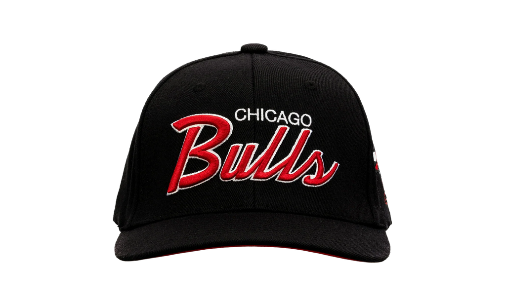 NBA Team Script 2.0 Stretch Snapback Cap "Chicago Bulls - Black" HHSS3281 CBUYYPPPBLCK