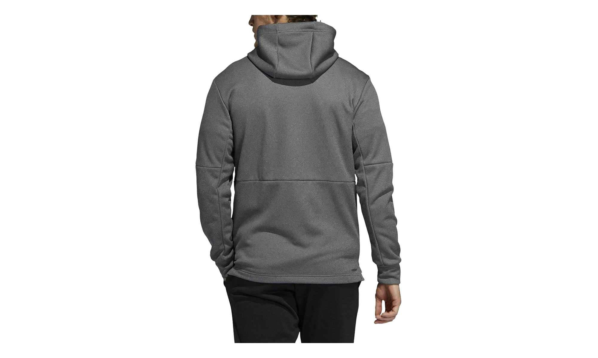 Game & Go Full Zip Hoodie "Dark Solid Grey / White" GD0867