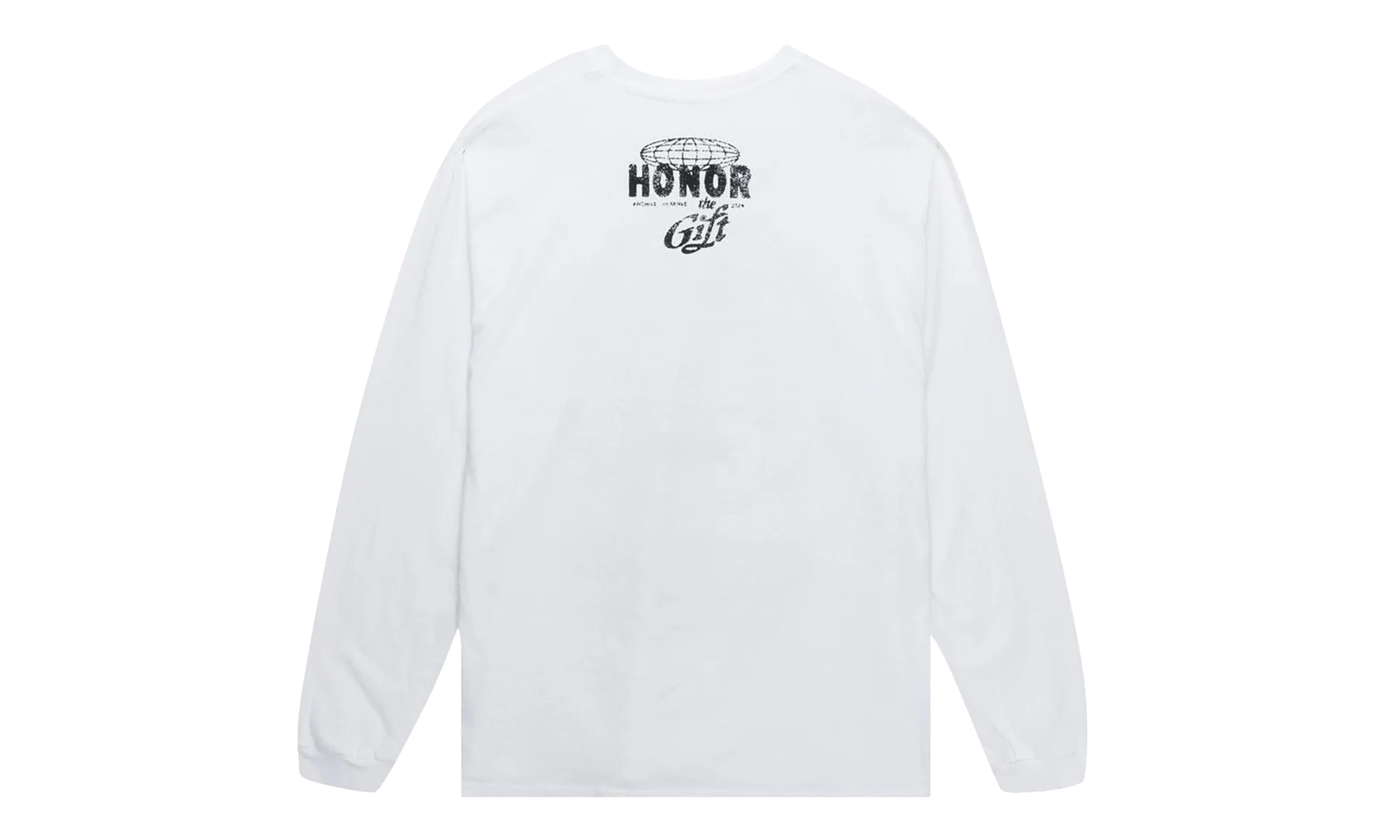 Global Logo Long Sleeve Tee "White" HTG250545 WHIT