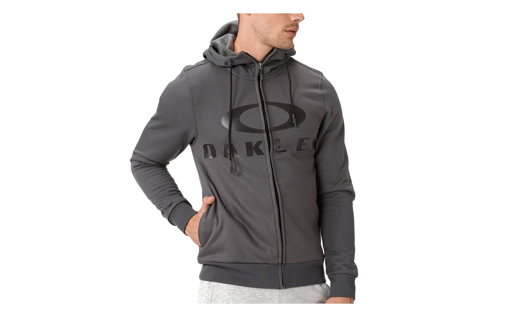 Bark Full Zip Hoodie "Forged Iron" 461643 24J