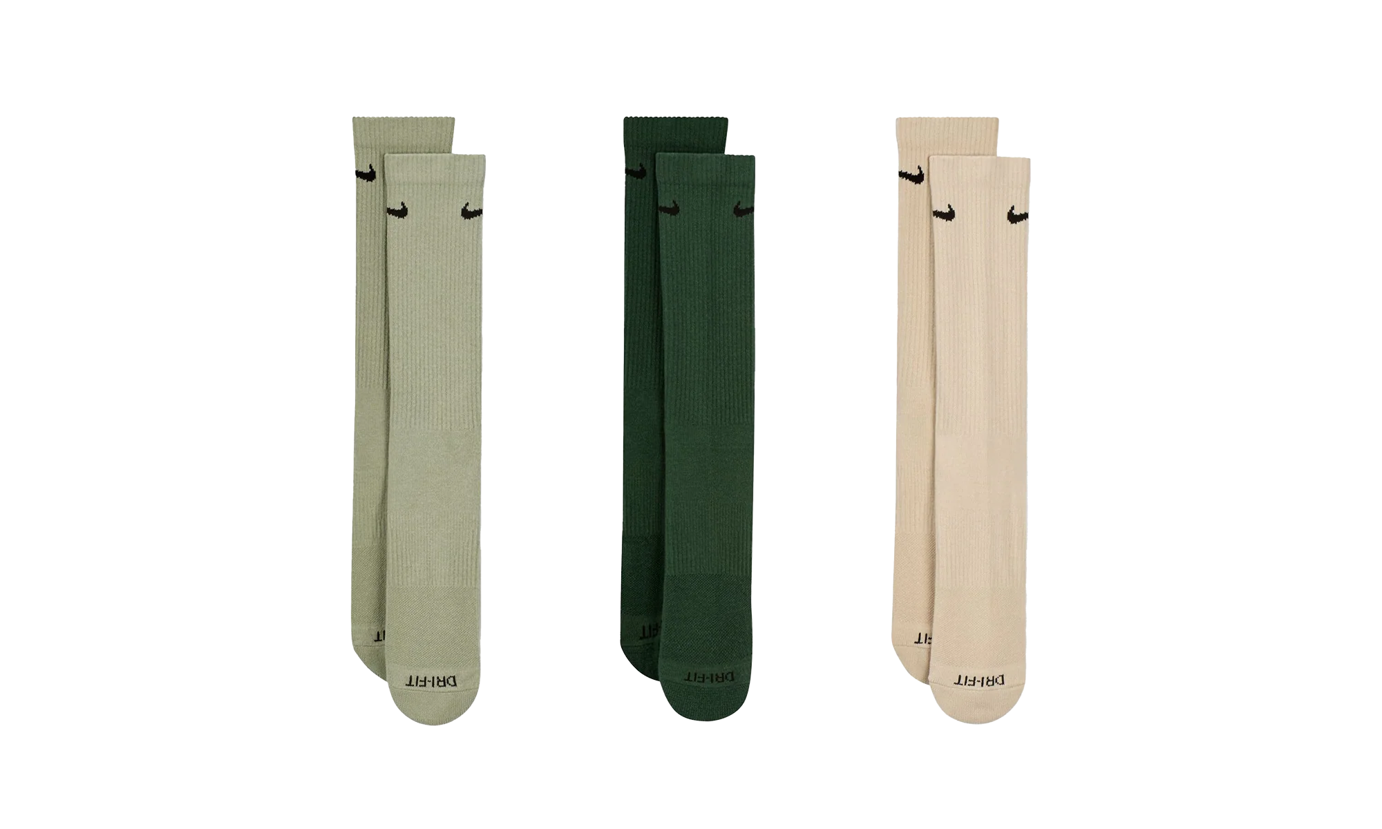 Everyday Cushioned Crew Socks (3 Pairs) "Multi-Color" SX6888 994