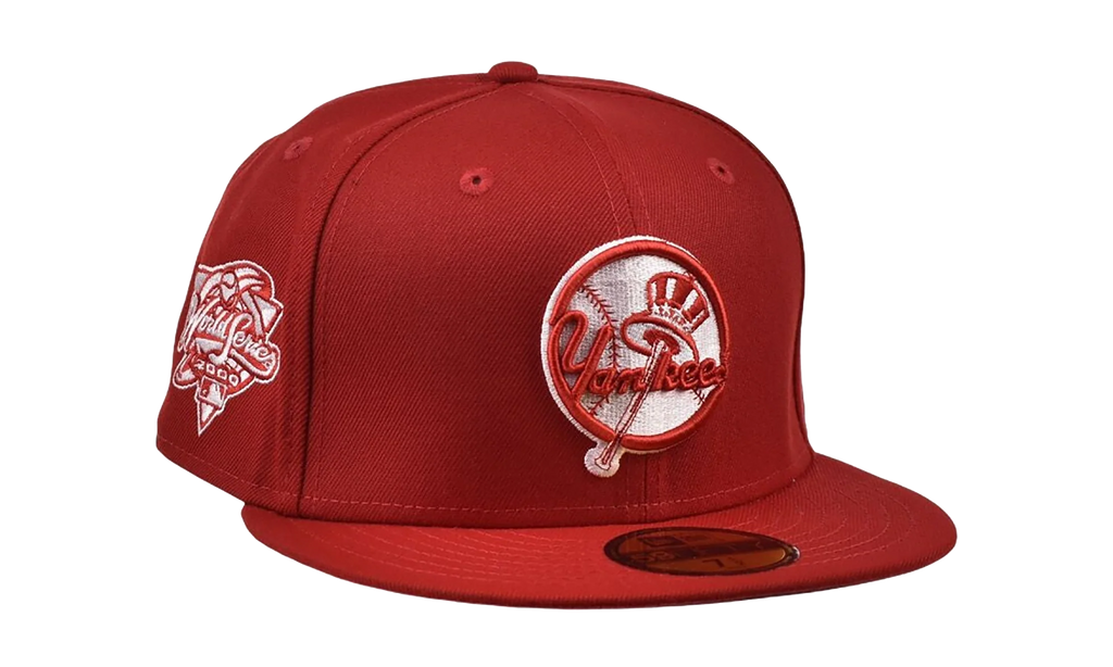 59FIFTY New York Yankees World Series 2000 Fitted Hat "Red" 60398923