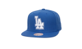 MLB Blurred Vision Snapback Cap "Los Angeles Dodgers - Blue" HHSS7657 LADYYPPPBLUE