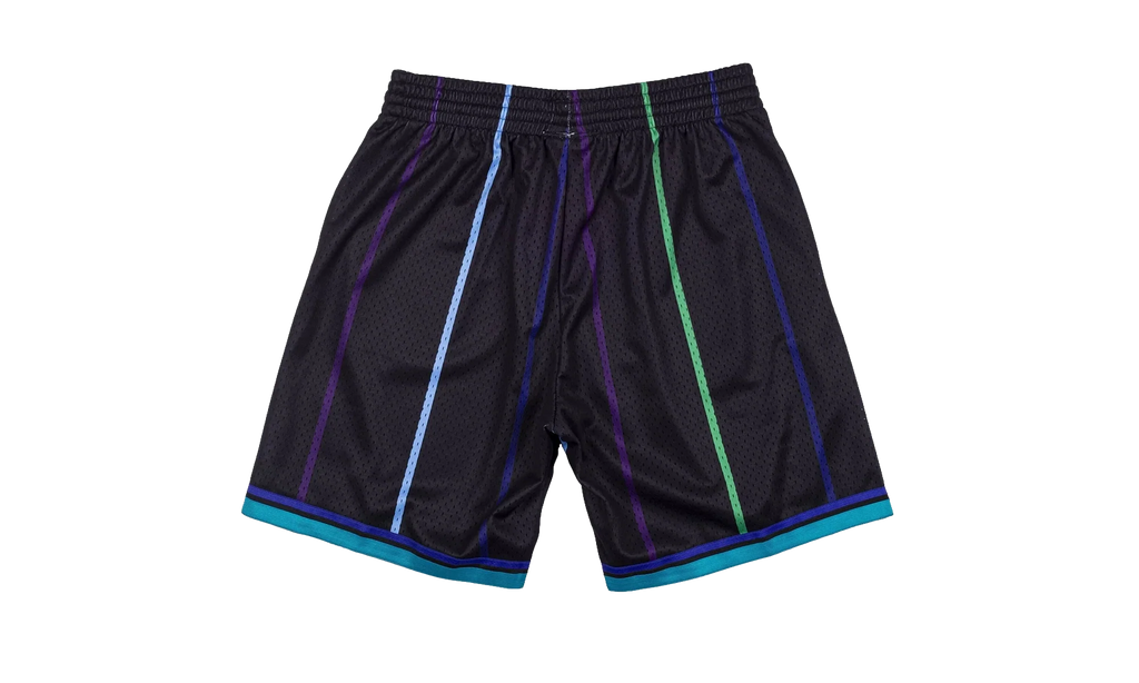 NBA Reload Swingman Shorts "1992 Charlotte Hornets - Black" SMSHCP19278 CHOBLCK92