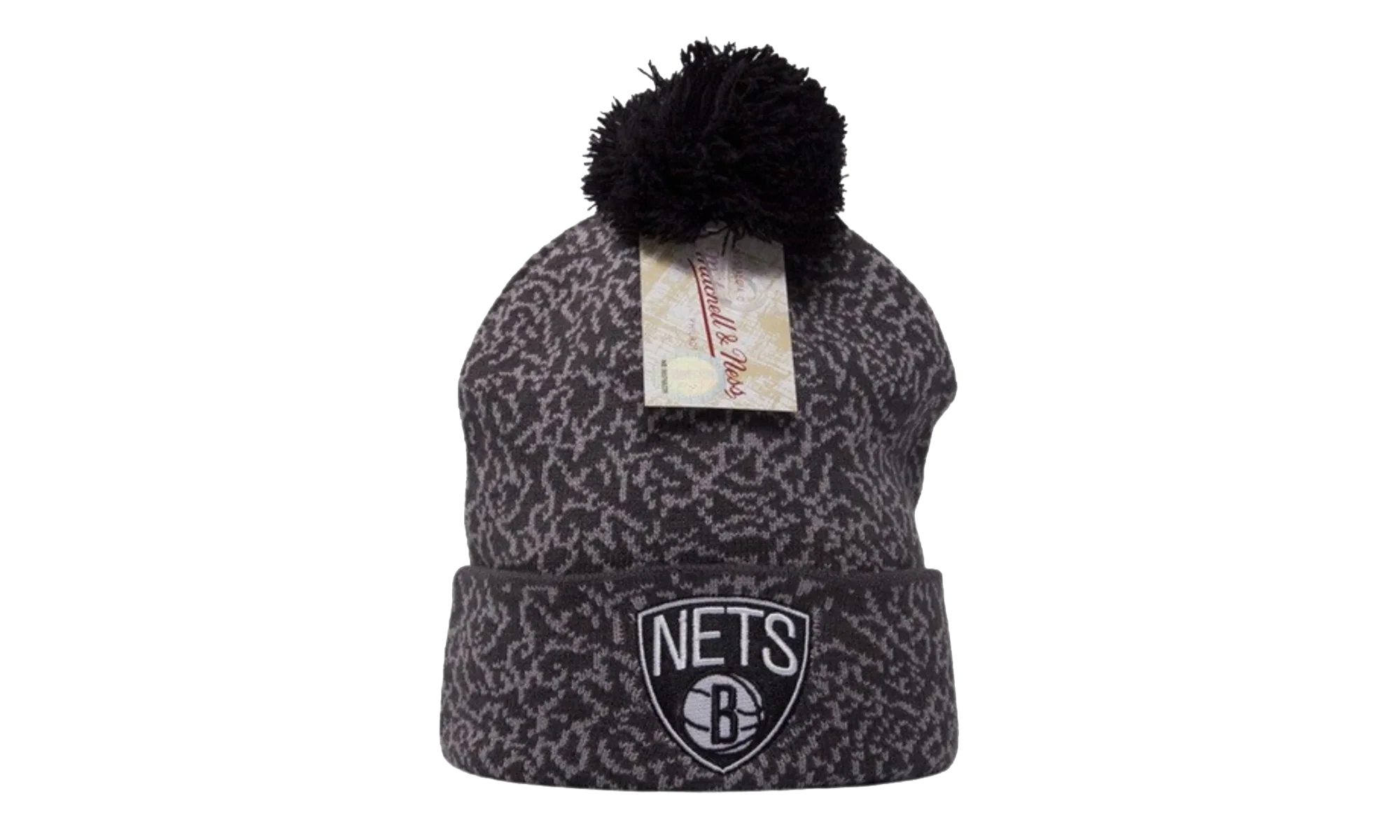Multi Team Crack Pattern Beanie "Black" KL79Z
