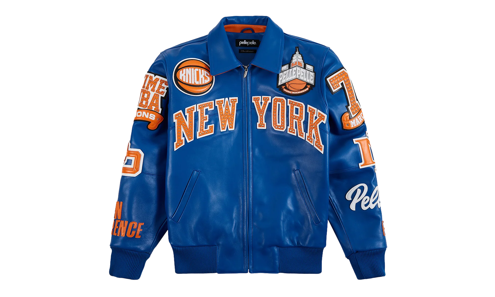 New York Knicks For The City Jacket "Royal / Orange / White" PP027