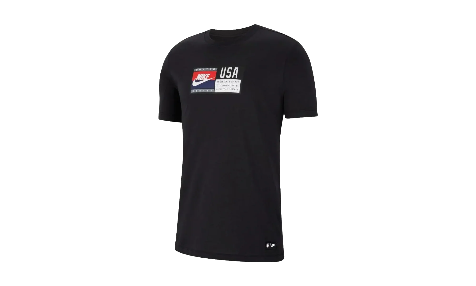 U.S. Soccer T‑Shirt Mens "Black White" CD1262 010