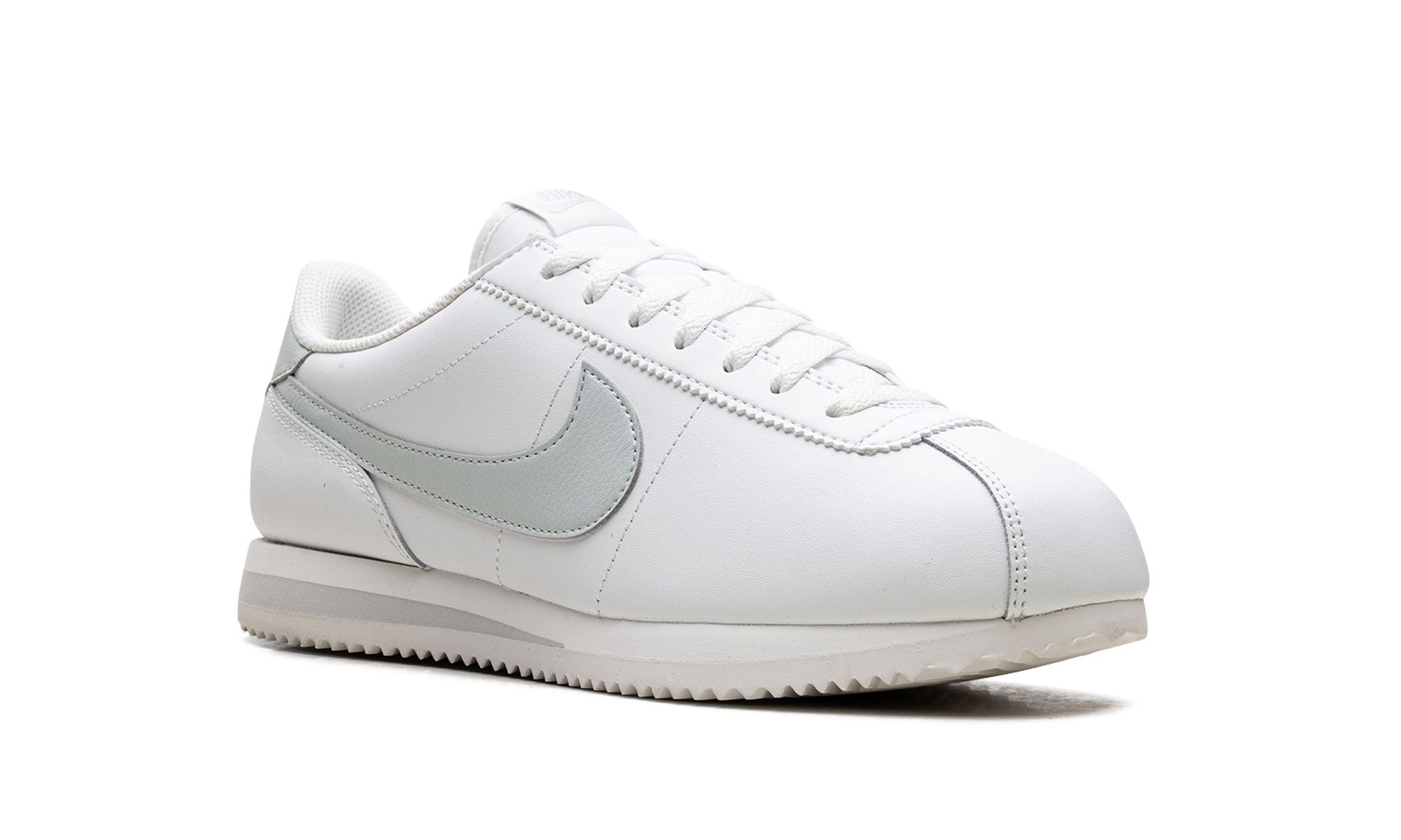Cortez Leather WMNS"Summit White Light Silver" DN1791 106