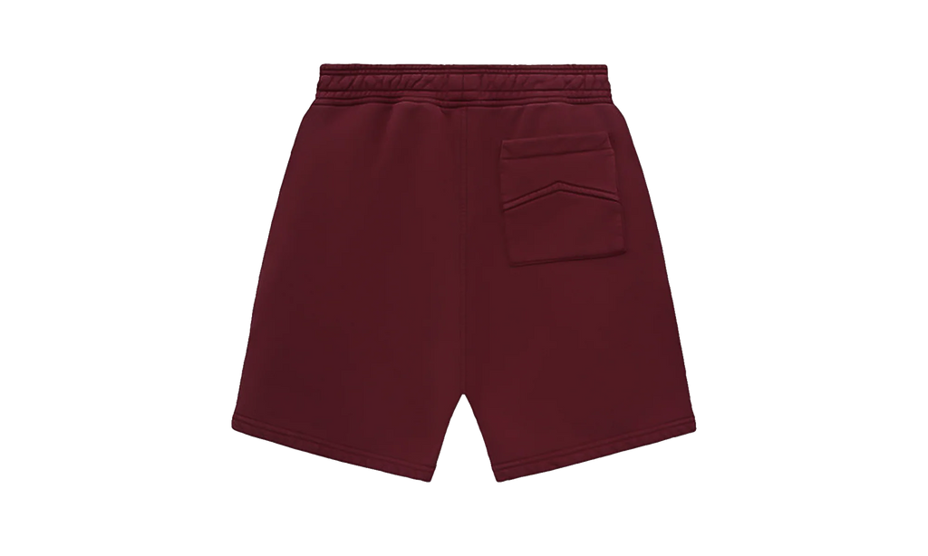 Logo Embroidered Drawstring Sweatshort "Burgundy" RHPF24SH04012