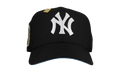59FIFTY New York Yankees 1939 World Series Script Fitted Hat "Black / Gold" NE223