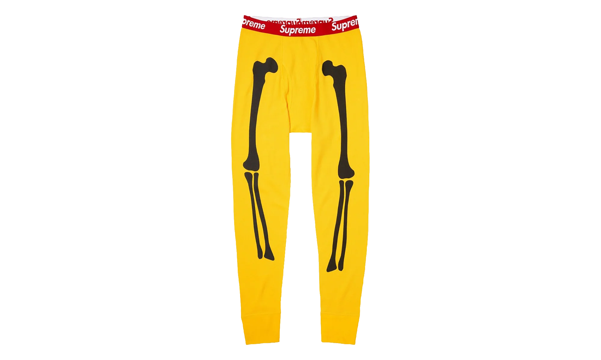 Hanes Bones Thermal Pant FW25 (1 Pack) "Yellow" SU27236
