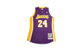 NBA Kobe Bryant Authentic Jersey "2008-09 Los Angeles Lakers - Purple" AJY4EL18017 LALPURP08KBR