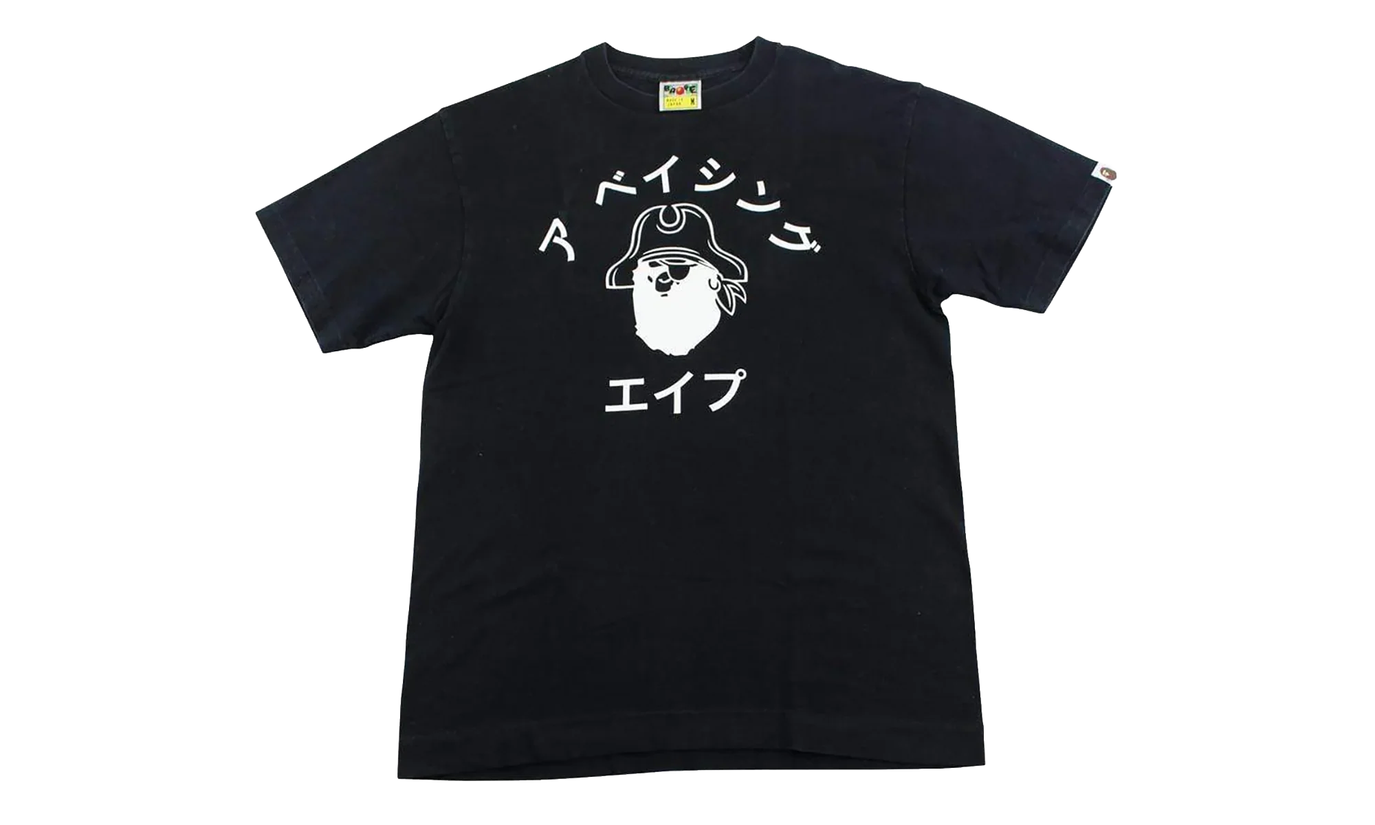 Katakana Pirate College Tee "Black" 4K20 110 007 BLACK