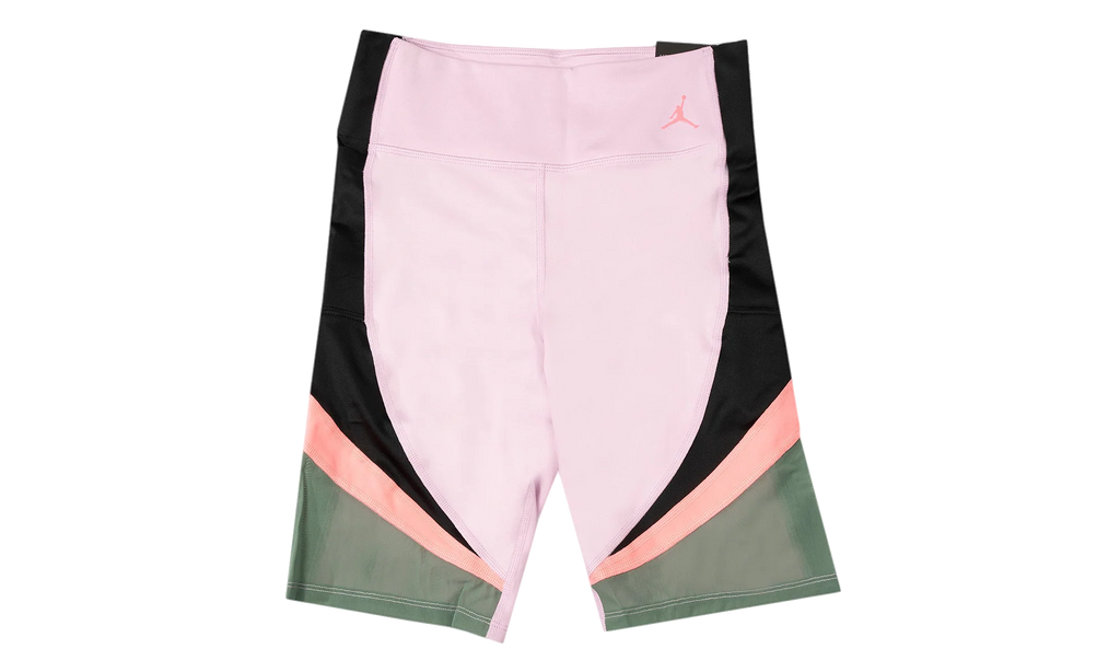 Jordan Heatwave Bike Shorts WMNS "Light Arctic Pink / Black / Green" DC2151 676