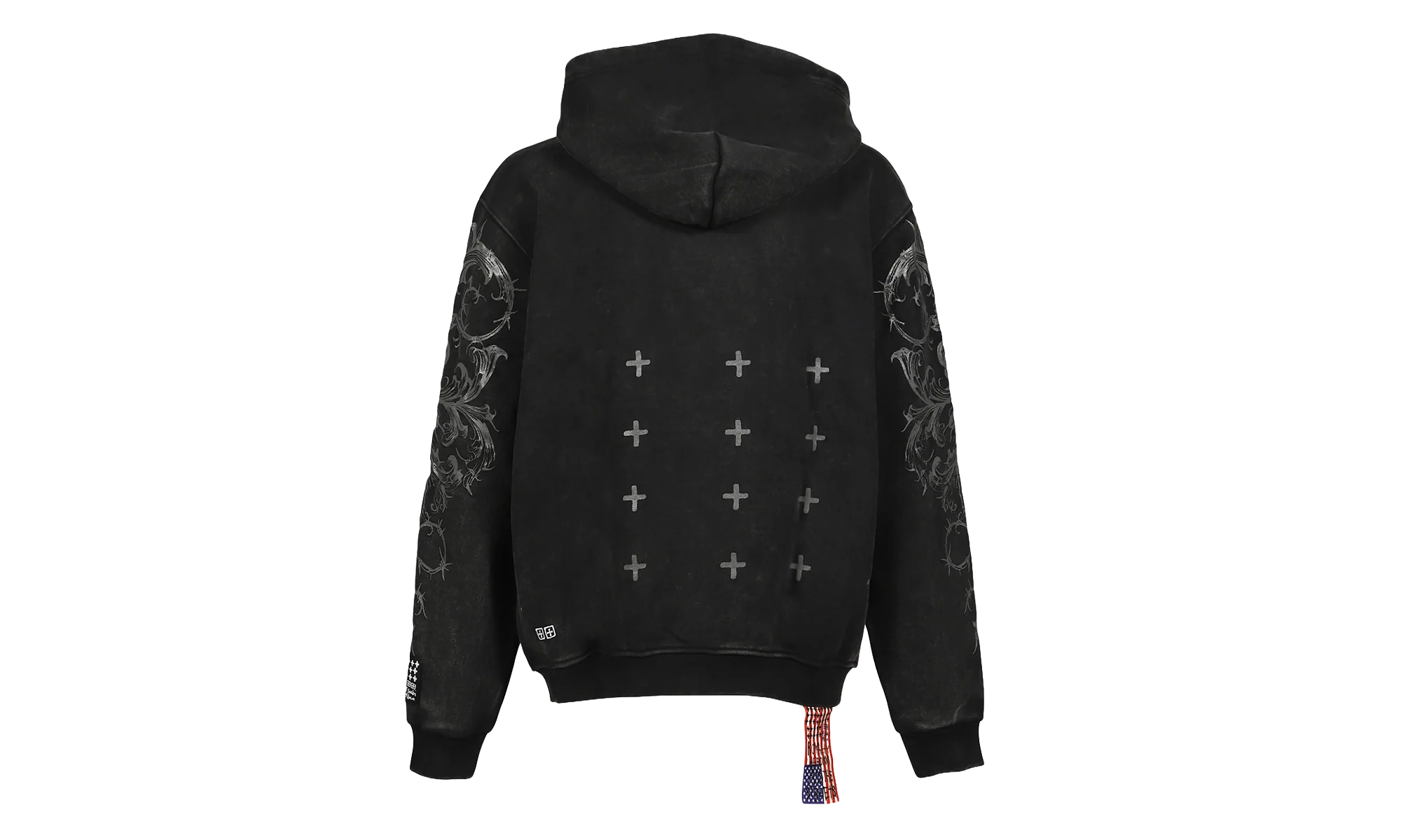 Alice Hollywood Graphic Zip Hoodie "Black" MAH25FL001