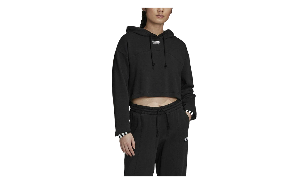 Originals Cropped Hoodie WMNS "Black" GD3090