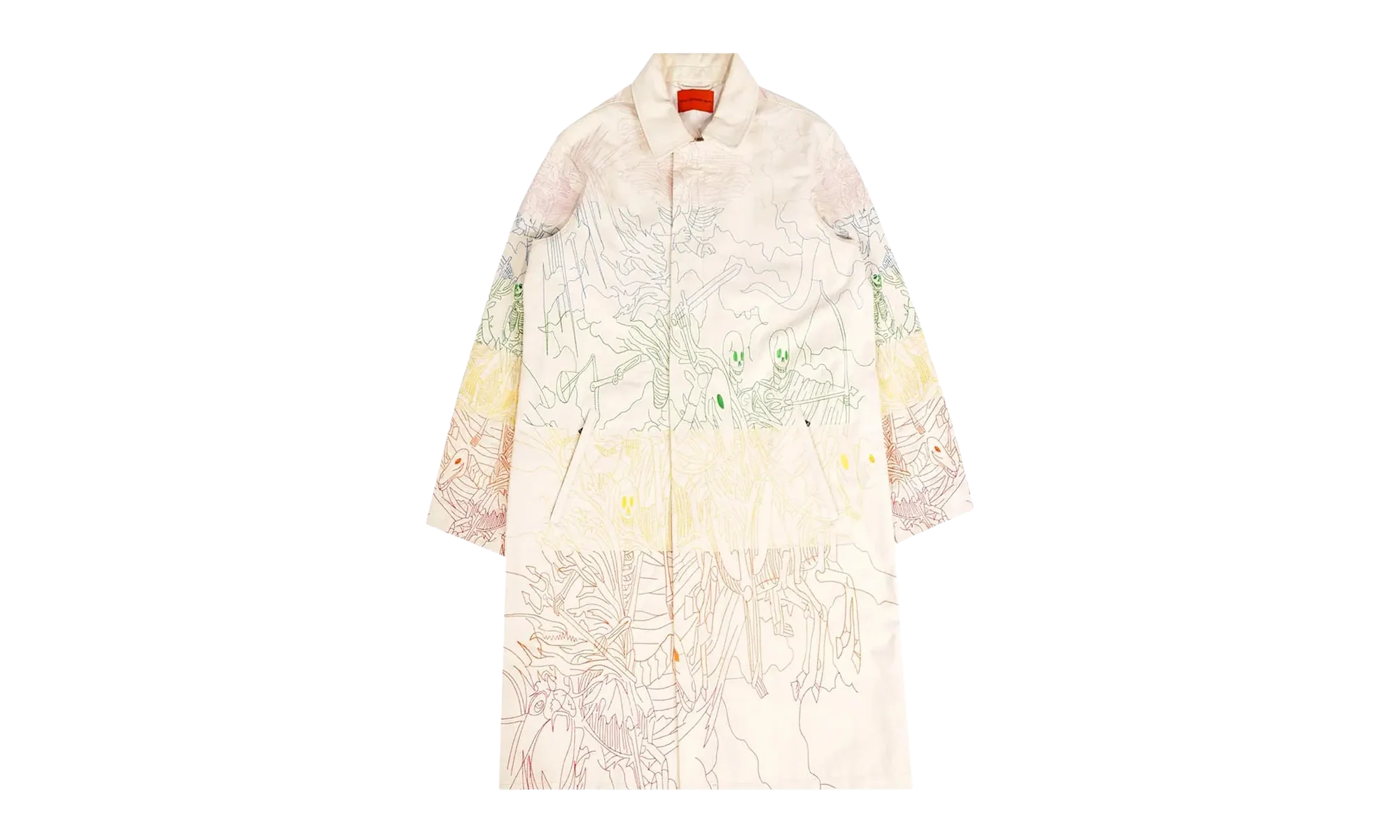 Roygbiv Four Horsemen Trenchcoat "Cream / Multicolor" 2637 1SS220307RFHT CREA