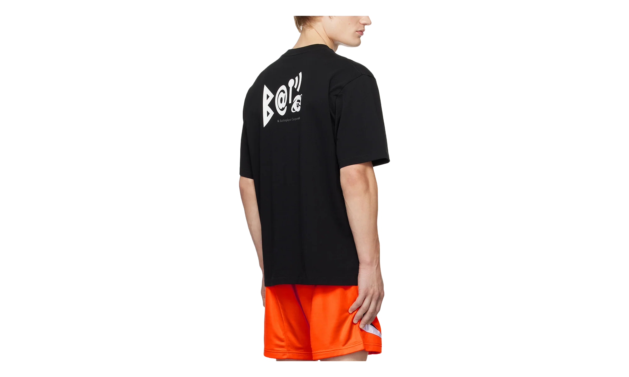 Symbol Logo Tee "Black" 242546M213054