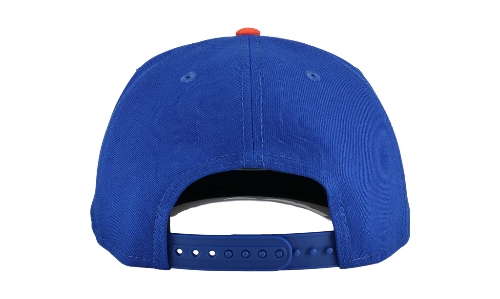 9FIFTY New York Mets Cartoon A Frame Snapback Hat "Royal Blue / Orange" NE199
