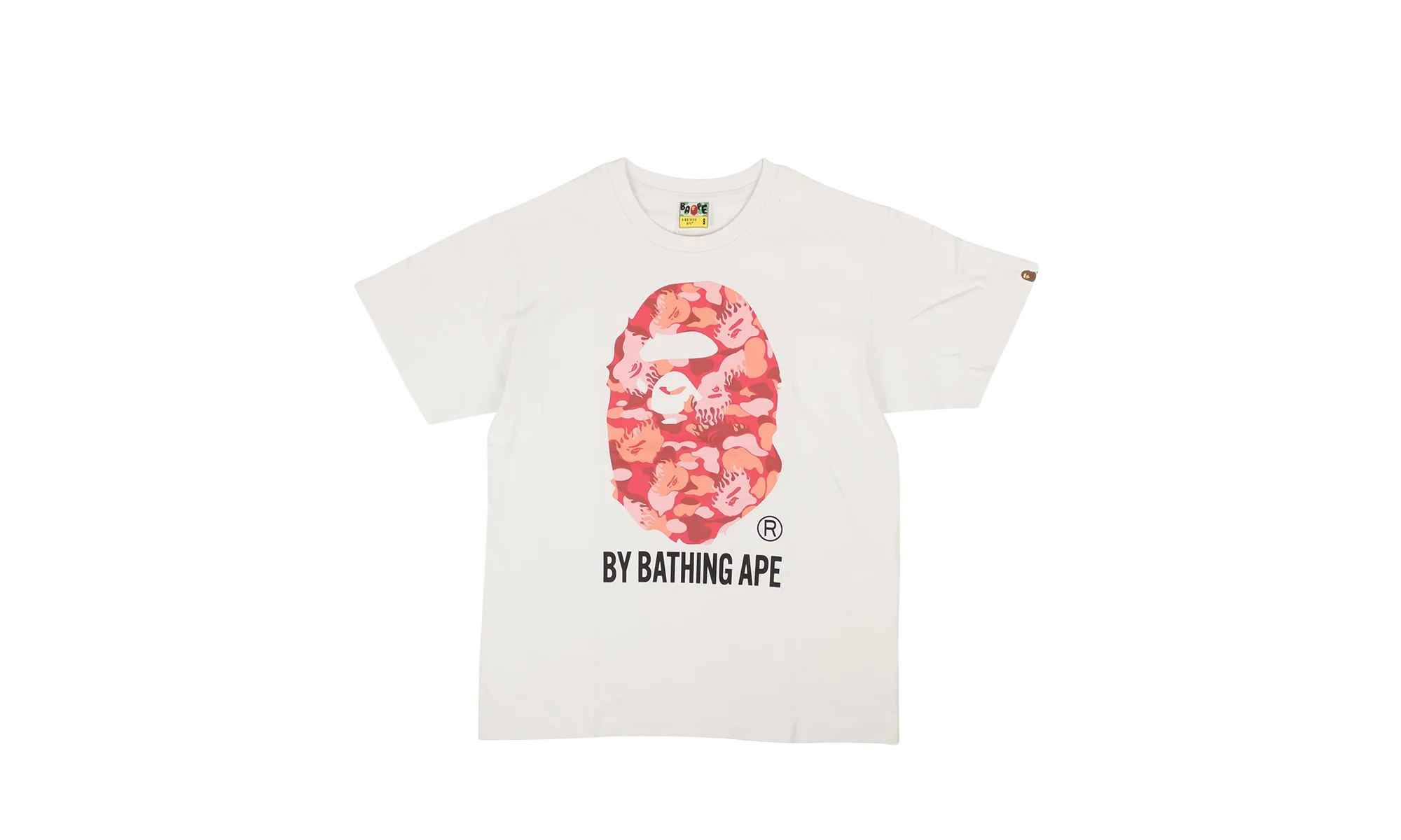 Red Big Head Tee "White" BAP XTSH 0050