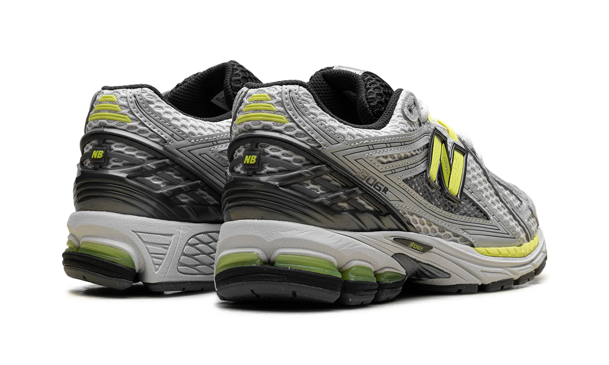 1906 "Light Silver Metallic/Alkaline Green" U190652H