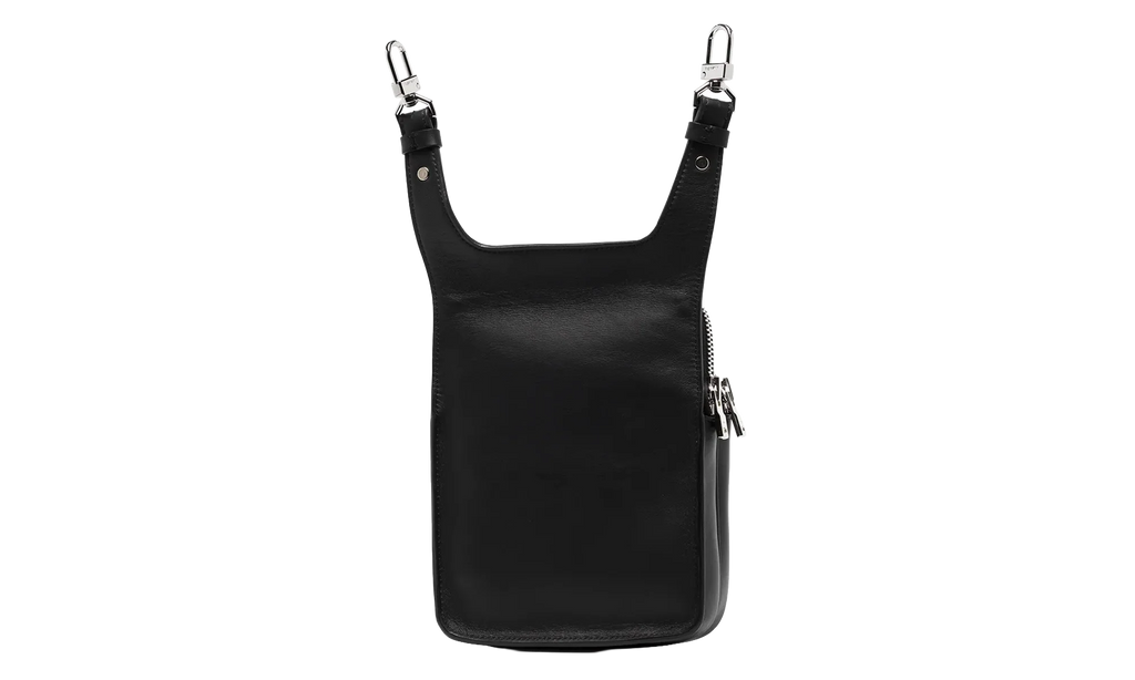 Calf Hip Pouch "Black / Silver" W0A32326CA BLS