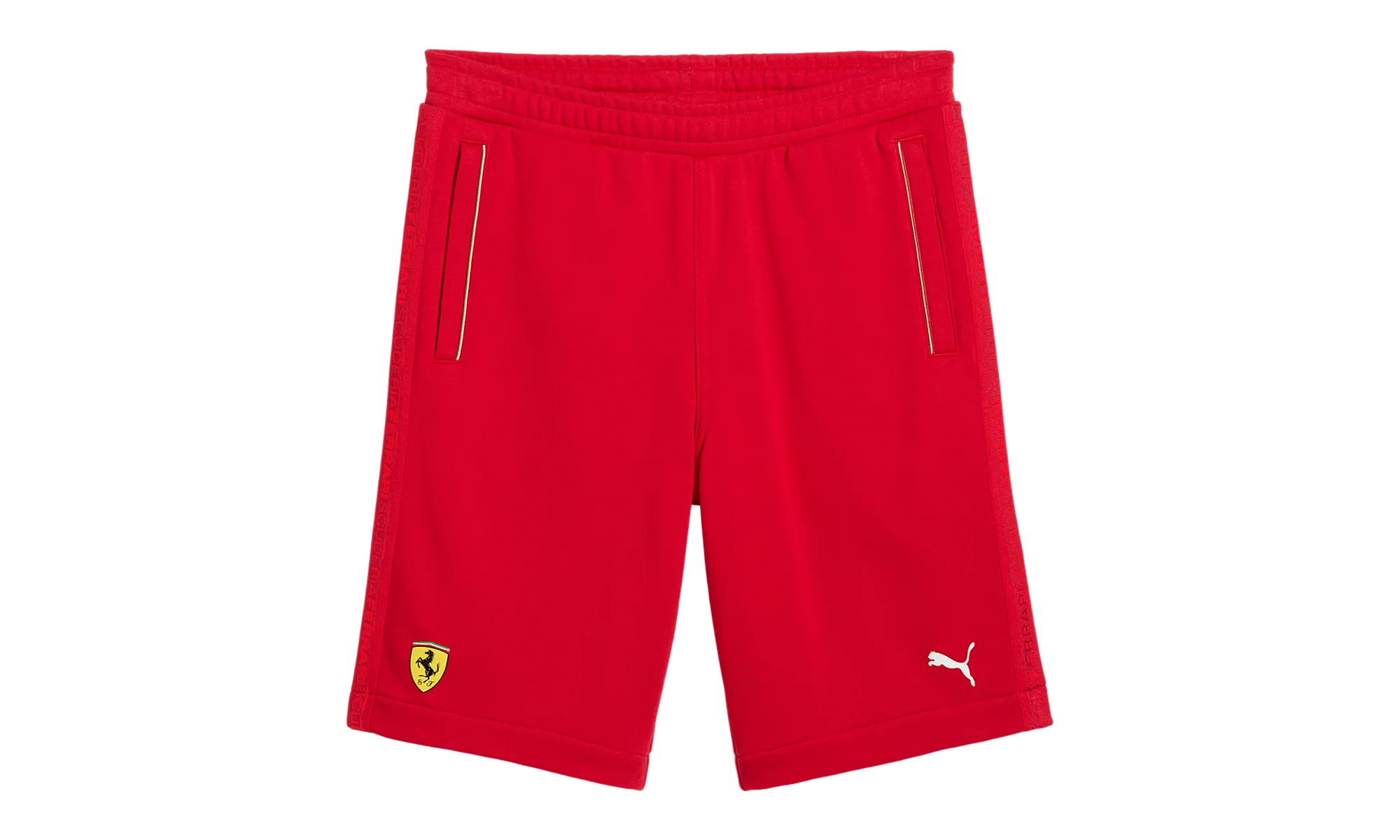 SCUDERIA FERRARI RACE SWEATSHORTS "Rosso Corsa" 630184 02