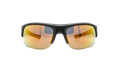 Big Shot Sunglasses "Orange Baseball Tuned - Satin Black" 8650085 010144