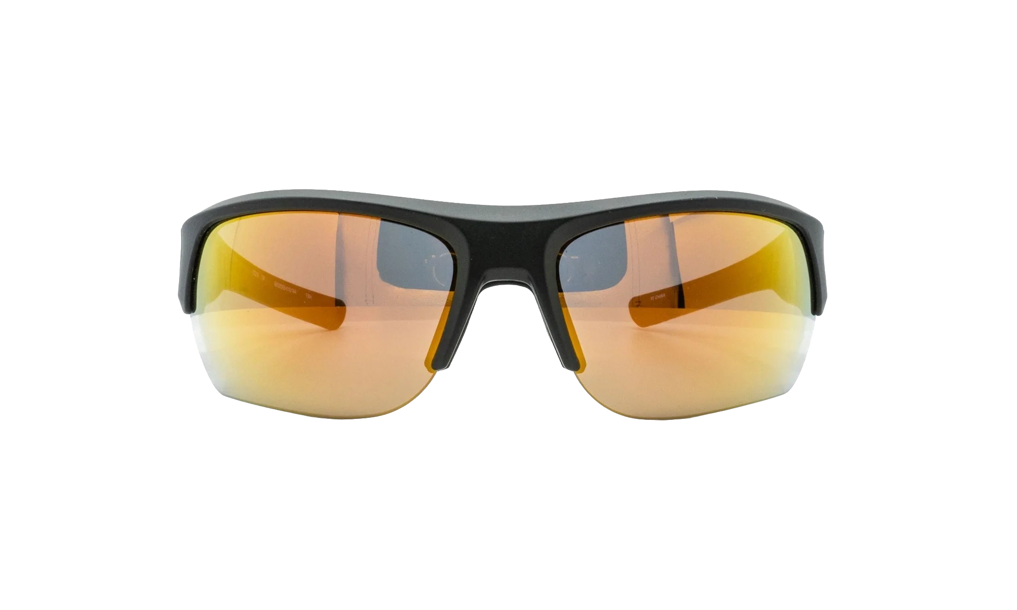 Big Shot Sunglasses "Orange Baseball Tuned - Satin Black" 8650085 010144