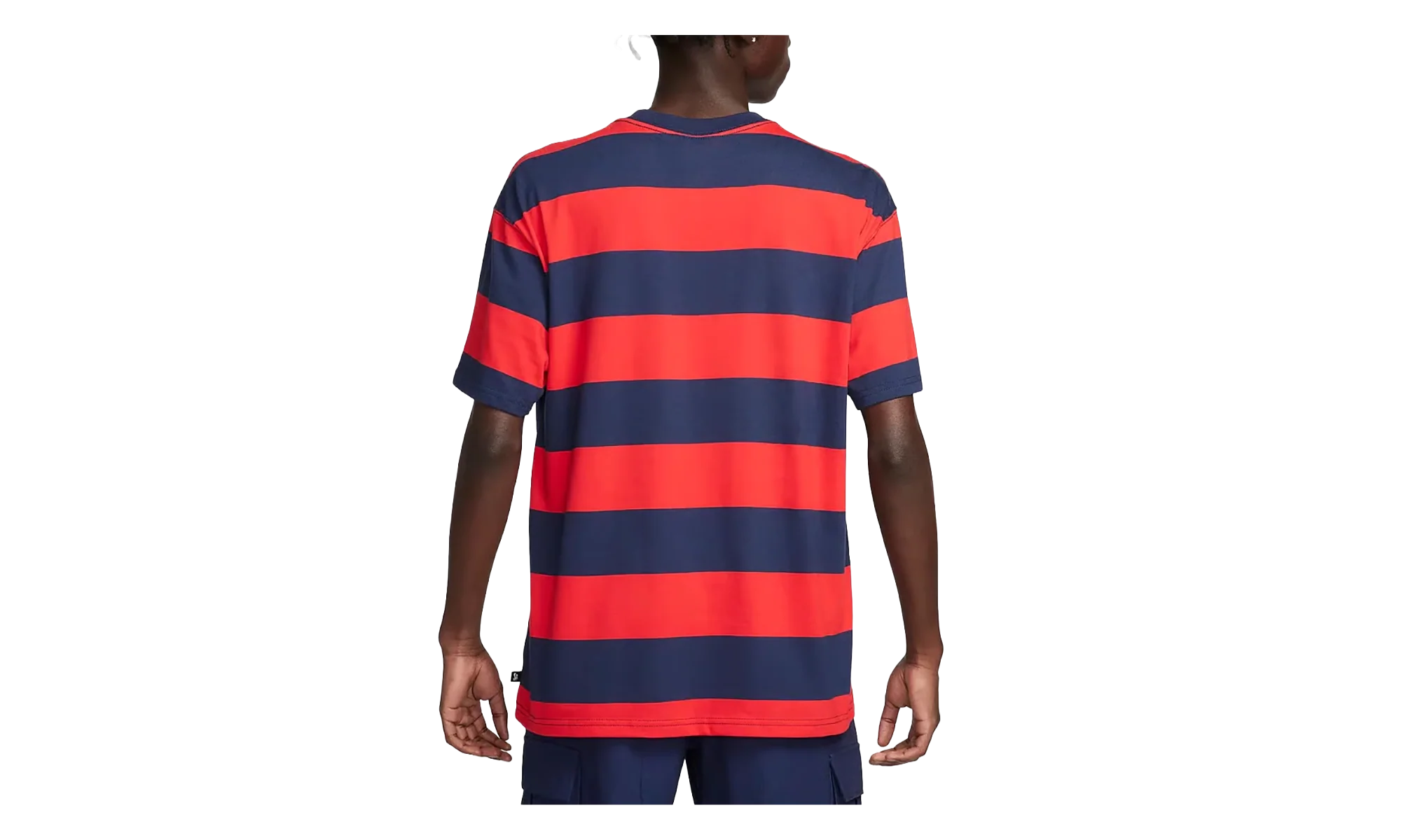 SB Striped Tee "University Red" FB8150 657