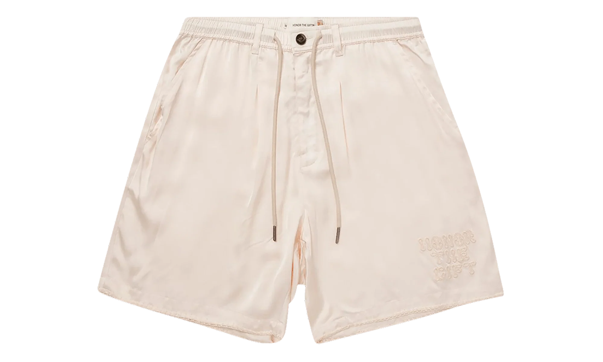 Blanket Stitch Shorts Bone "Bone" HTG240223 BONE