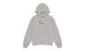Embroidered Floral Logo Hoodie "Grey" DT350