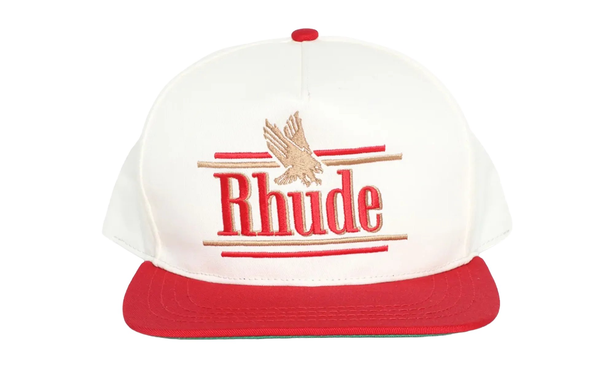 Rossa Structured Hat "Ivory / Red" RHPS24HA13012131 IVR