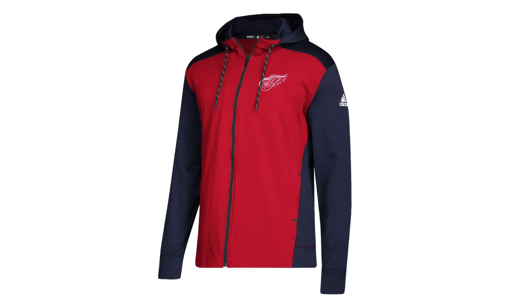 NHL Detroit Redwing Full Zip Jacket "Red / Black" DN2827