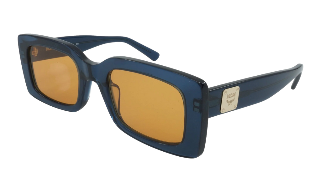 Square Sunglasses "Blue" MCM687S-424