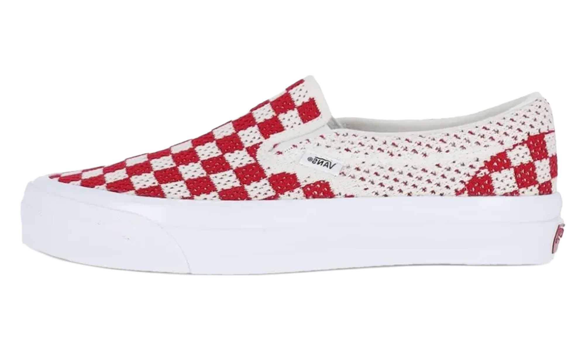 LX Classic Slip-On 98 "EK Checkerboard Red Marshmallow" VN000EG1CIS