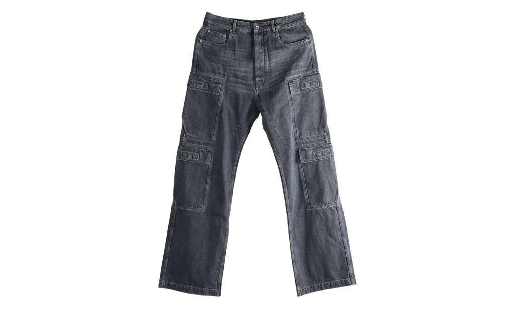 Double Cargo Jeans "Washed Grey" DU02E7361 DGY 58
