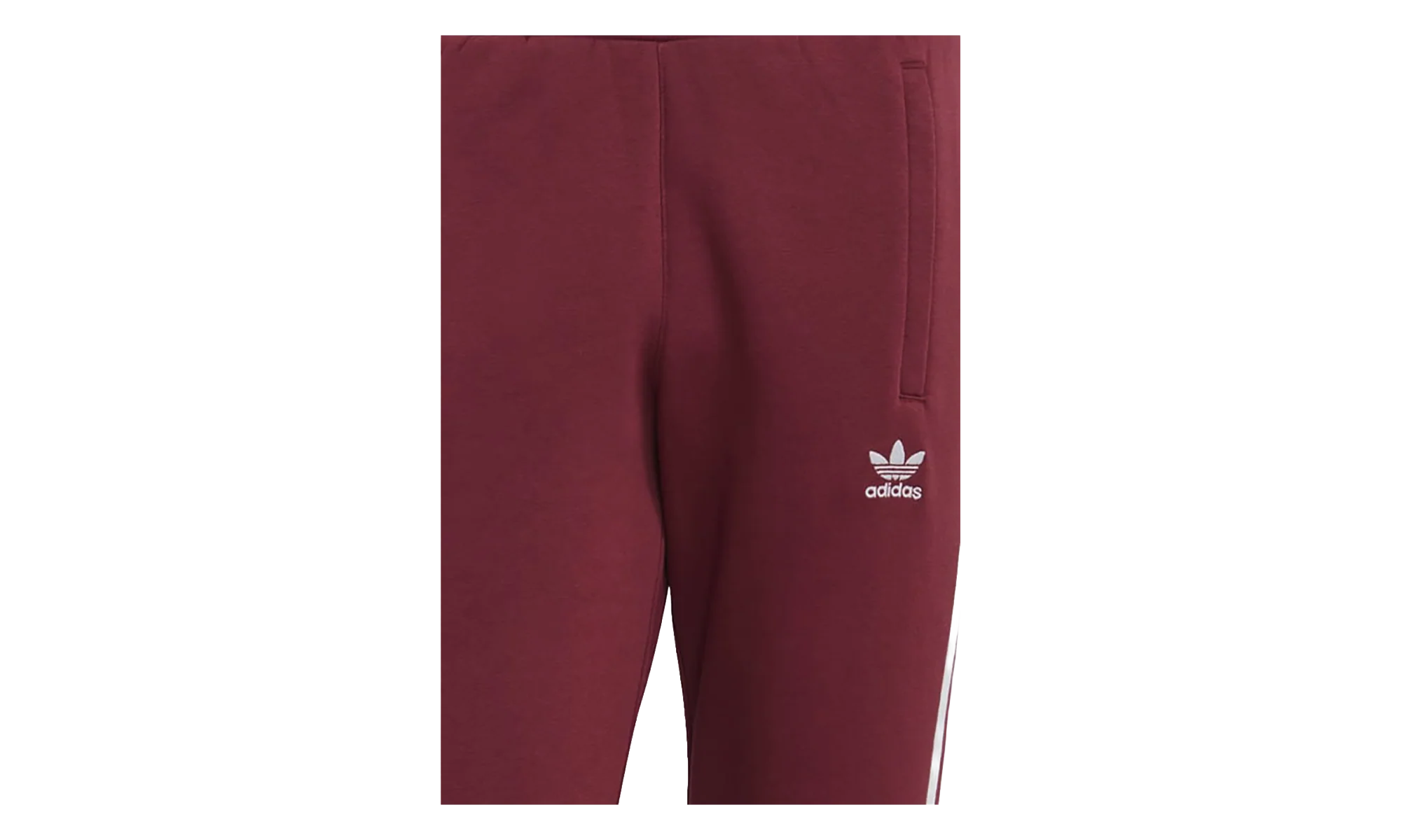 ADICOLOR 3-STRIPES SWEATPANT JOGGERS "MAROON" JM6136