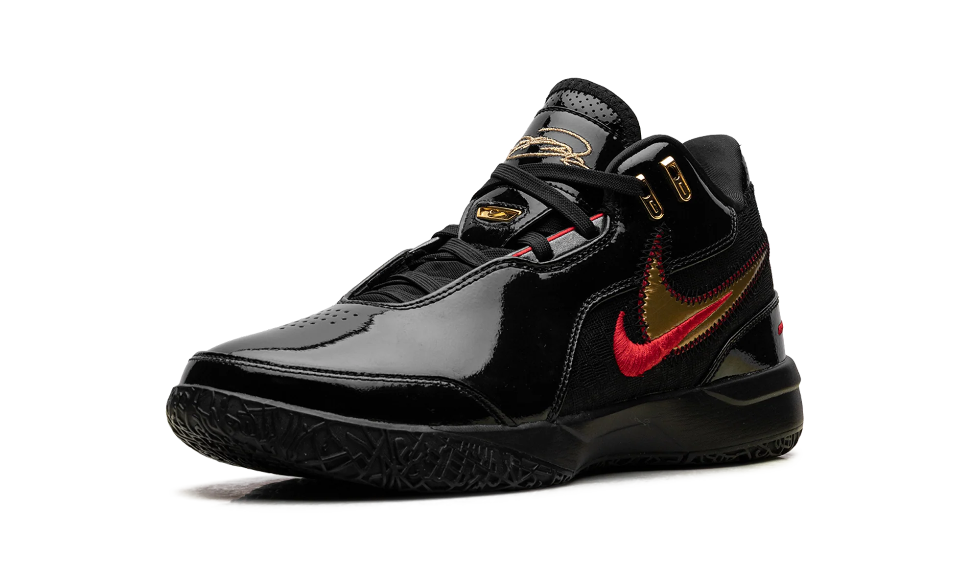 Zoom LeBron NXXT Gen AMPD "Black University Red Gold" FJ1566 001