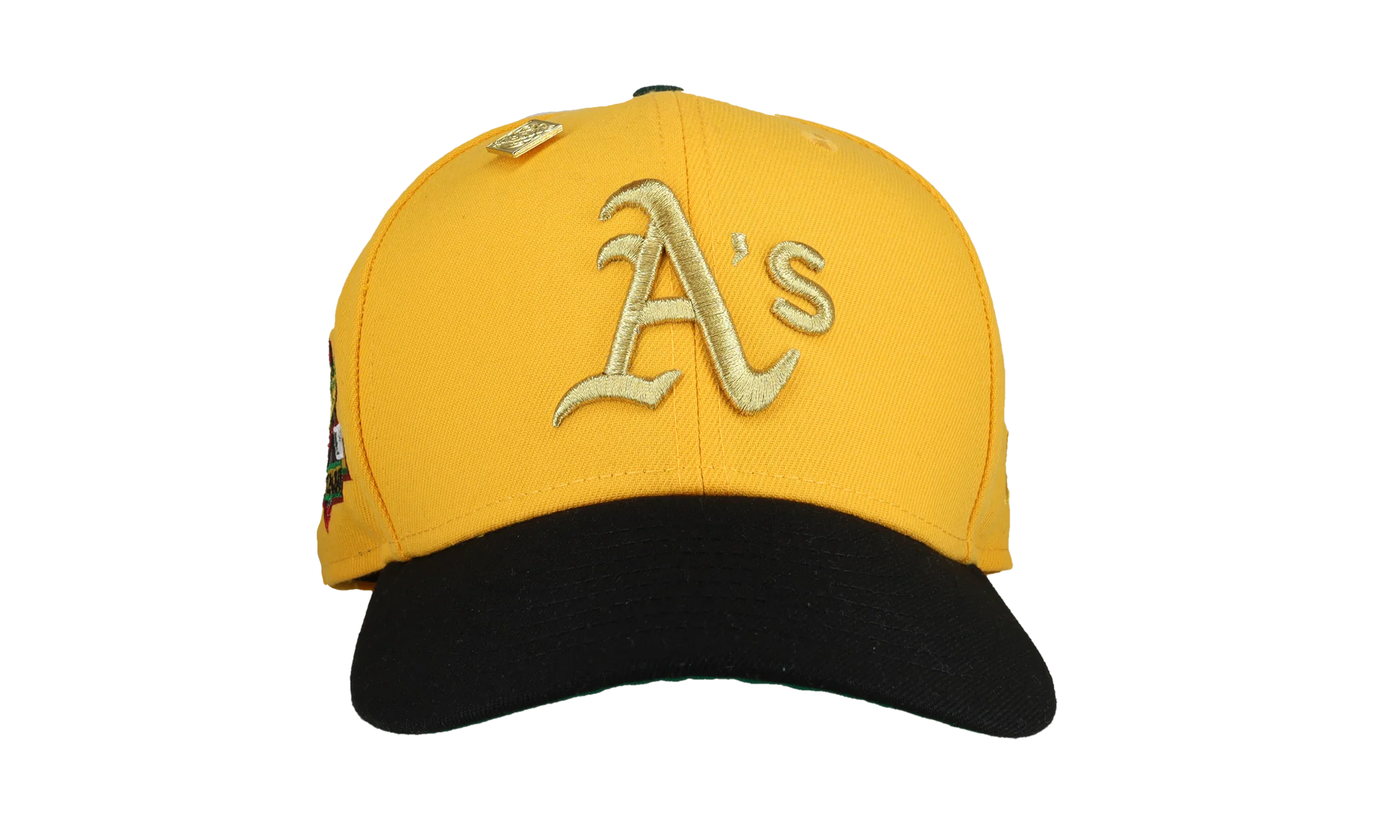 59FIFTY Oakland Athletics 1989 World Series Fitted Hat "Yellow / Gold" NE346