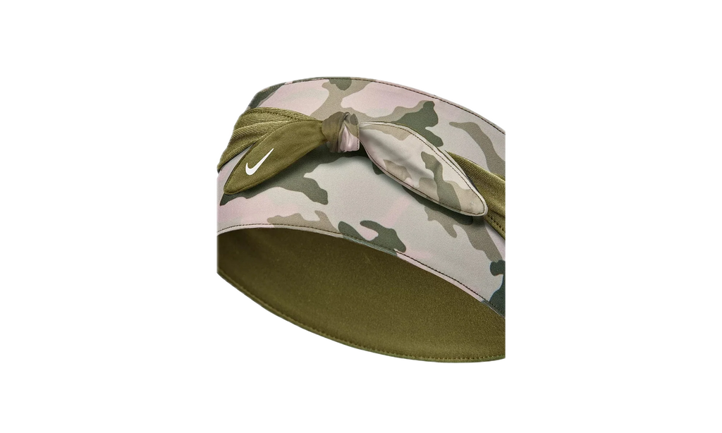 BANDANA HEAD TIE REVERSIBLE "Printed Stone / Olive Flak / White" N.000.2750.978