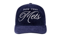 9TWENTY New York Mets Team Script Snapback Hat "Blue - Velvet" NE218