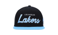 NBA Hardwood Classics Script 2.0 Snapback Cap "Los Angeles Lakers - Black" HHSS3282 LALYYPPPBLCK