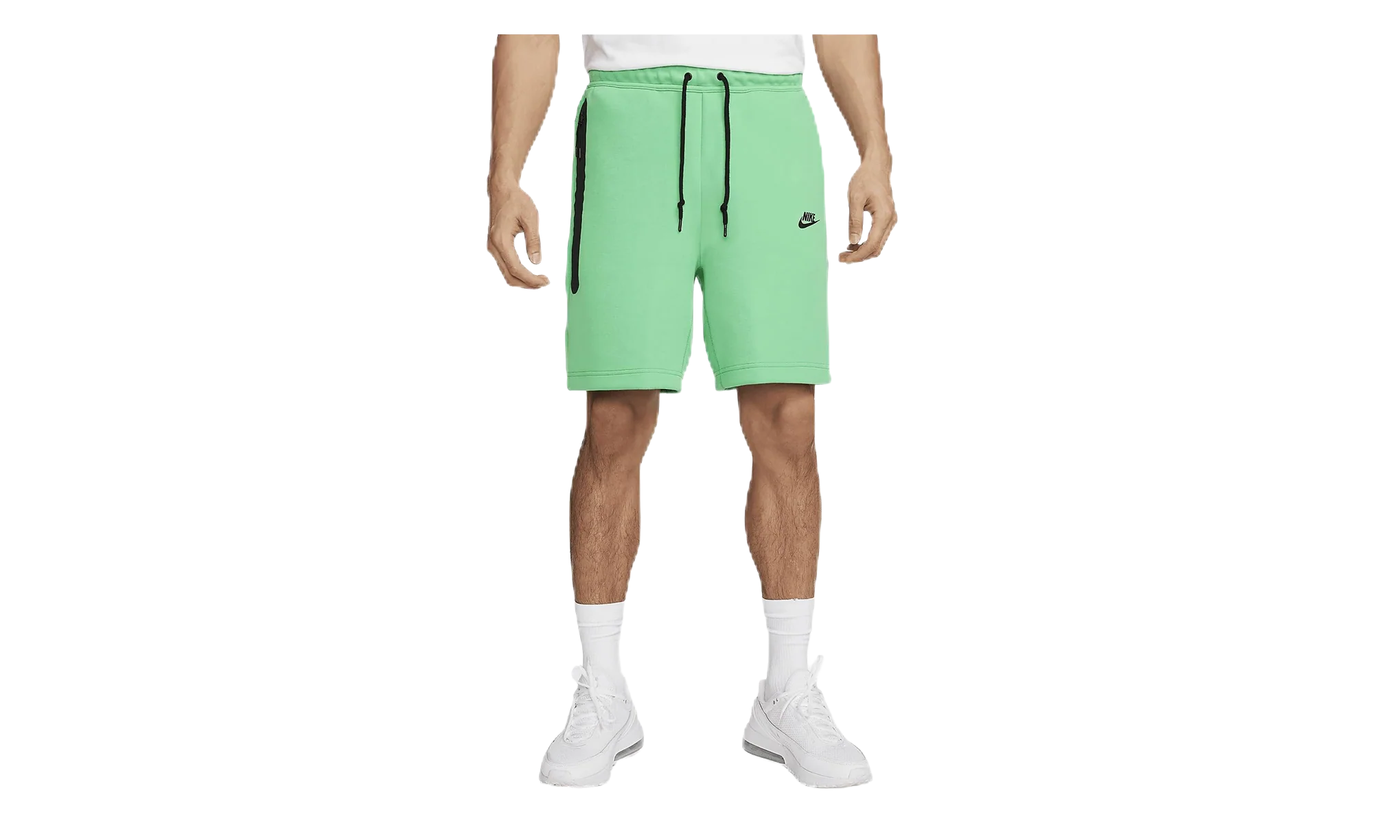 Tech Fleece Shorts "Spring Green / Black" FB8171 363