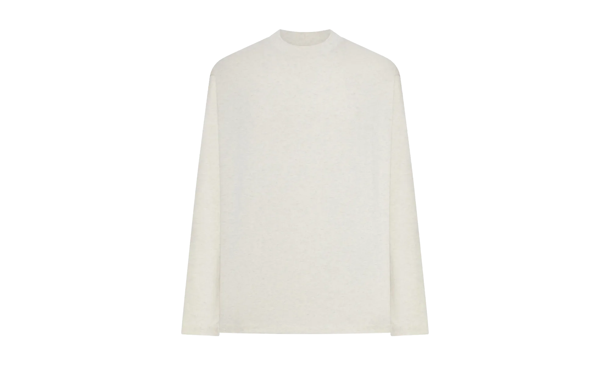 Embroidered Classic Long Sleeve Tee "Oatmeal Heather" 125HO254202F
