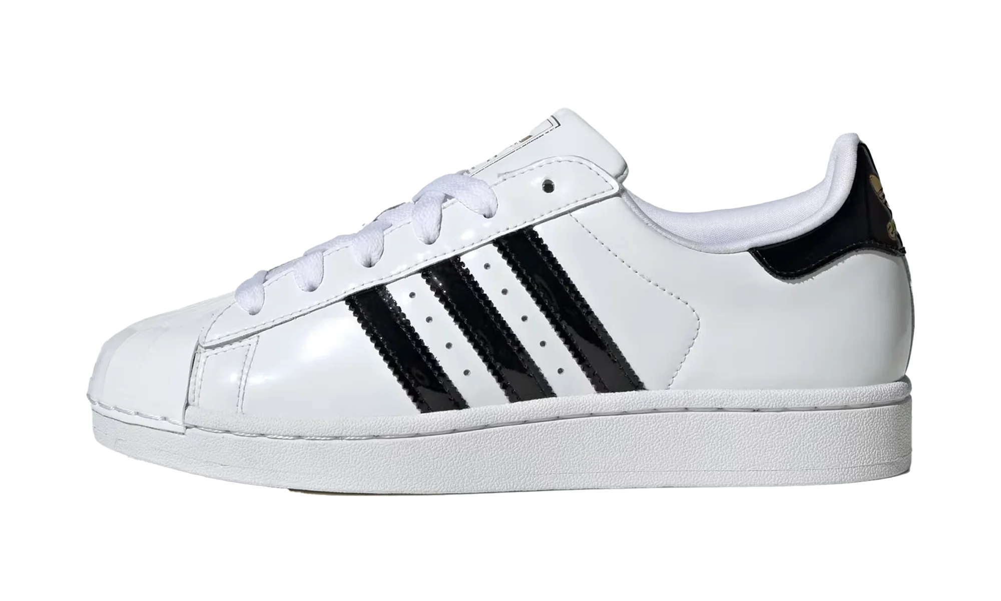 Superstar II WMNS "Cloud White Core Black Gold Metallic" JS4010