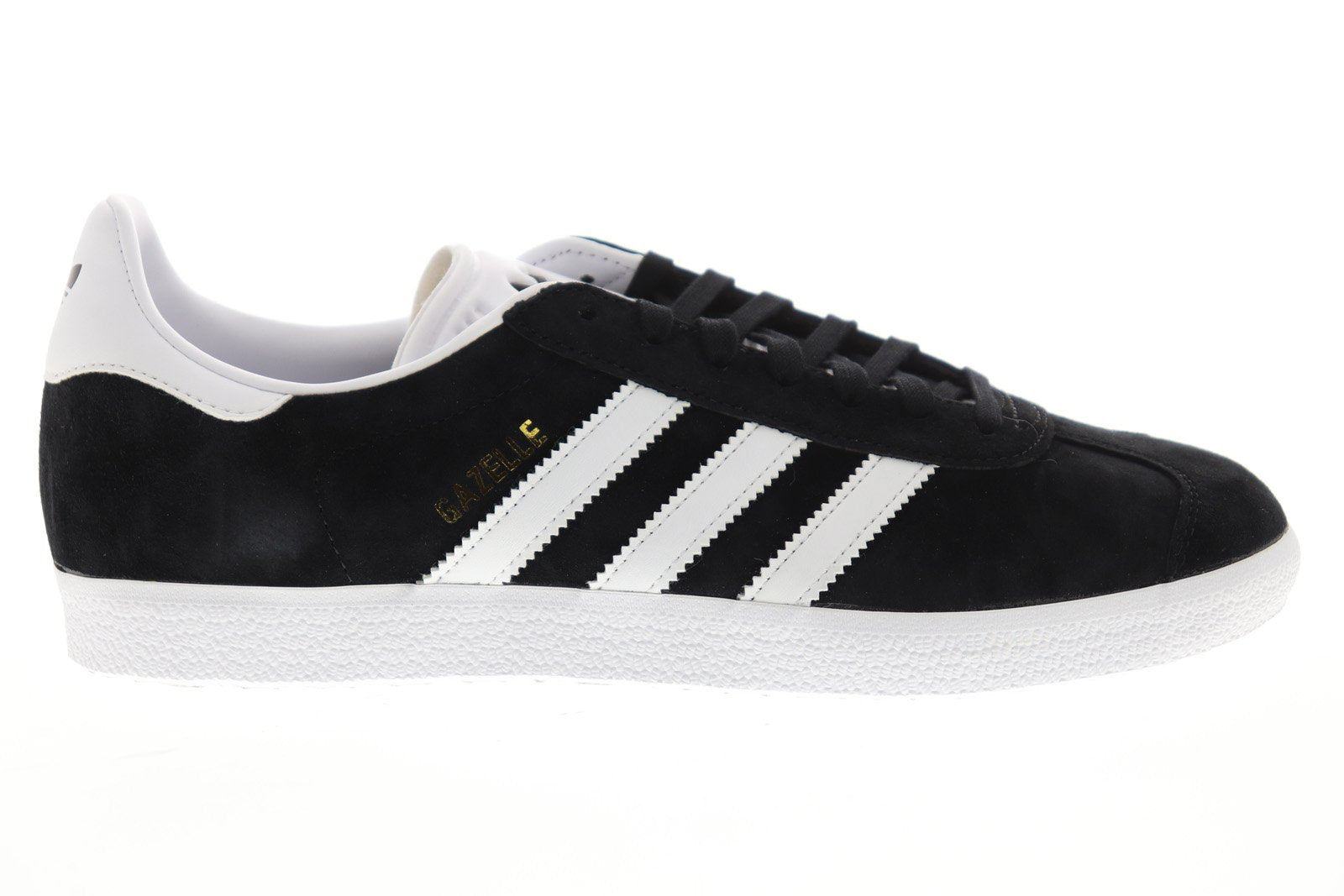 Gazelle Foundation BB5476 Mens Black Suede Lifestyle Sneakers Shoes